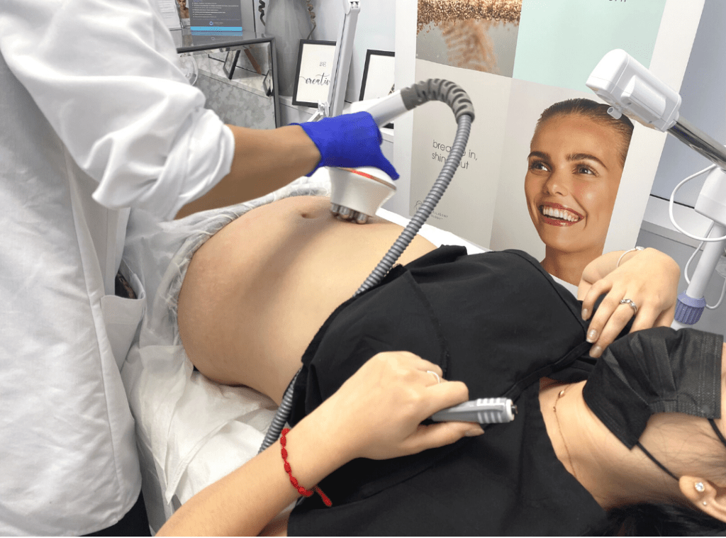 Radiofrequency body contouring